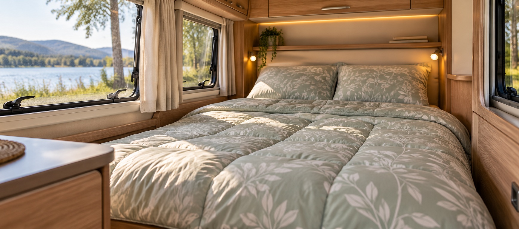 Welk dekbed is geschikt voor een caravan?