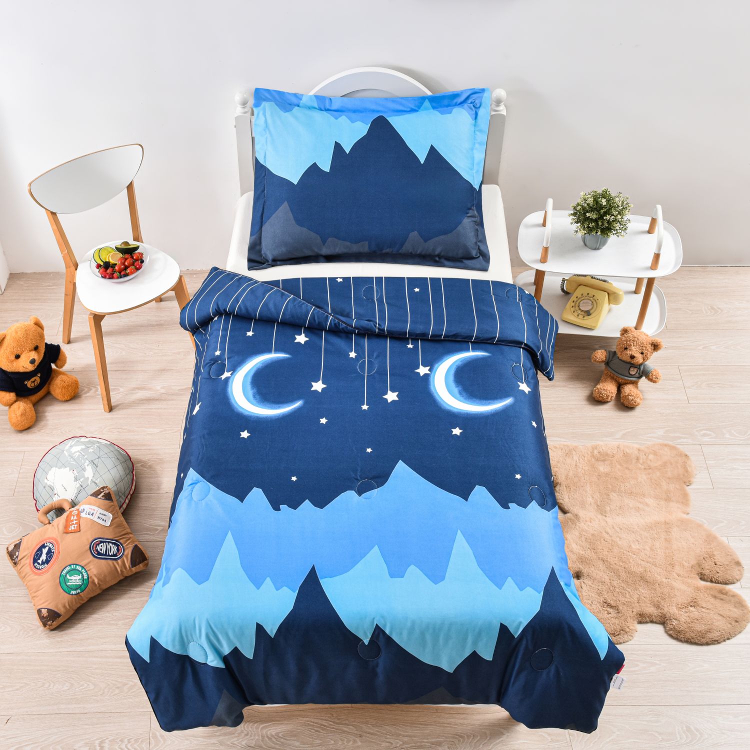 Dekbed zonder overtrek -  Luna - kinderdekbed