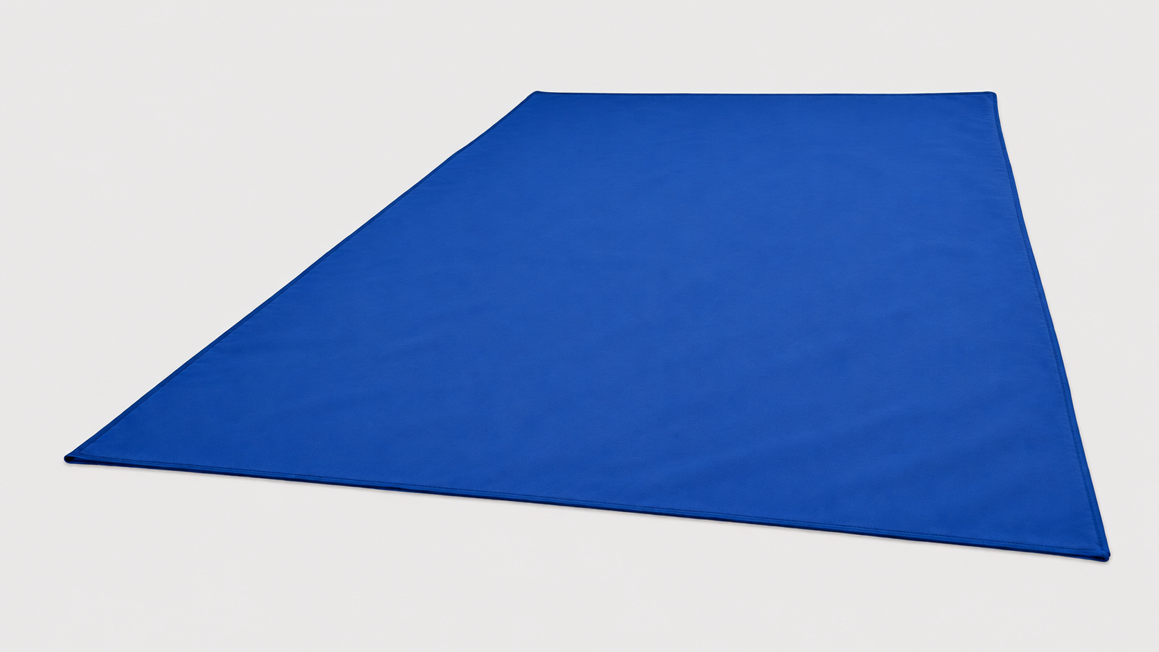 Blauw waterdicht bedzeil volledig