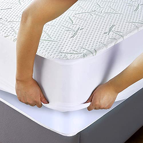 Molton hoeslaken Bamboe - Super absorberend - 90x200 - 140x200