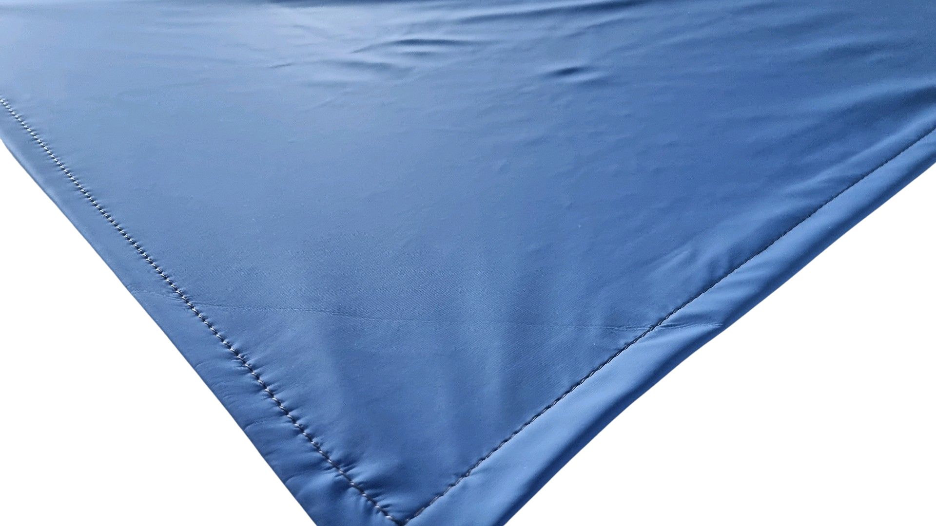 Blauw waterdicht bedzeil ter bescherming van het matras