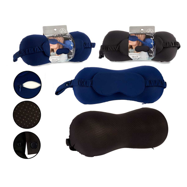 cervicaal kussen met masker