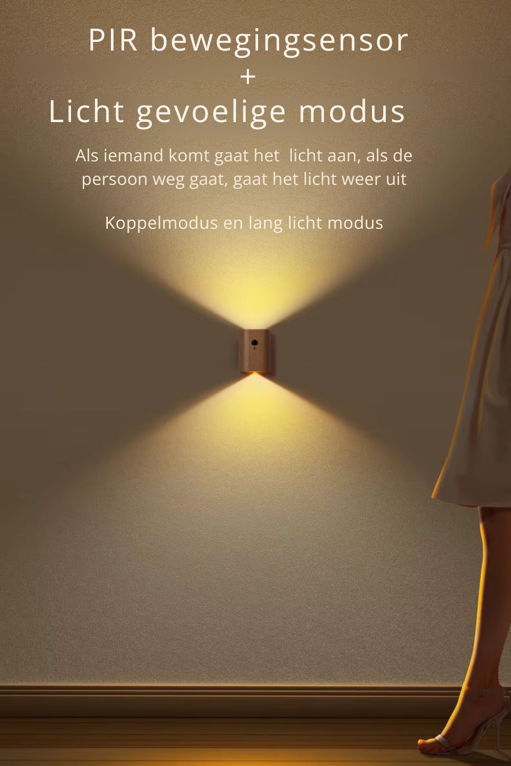 Wandlampje draadloos